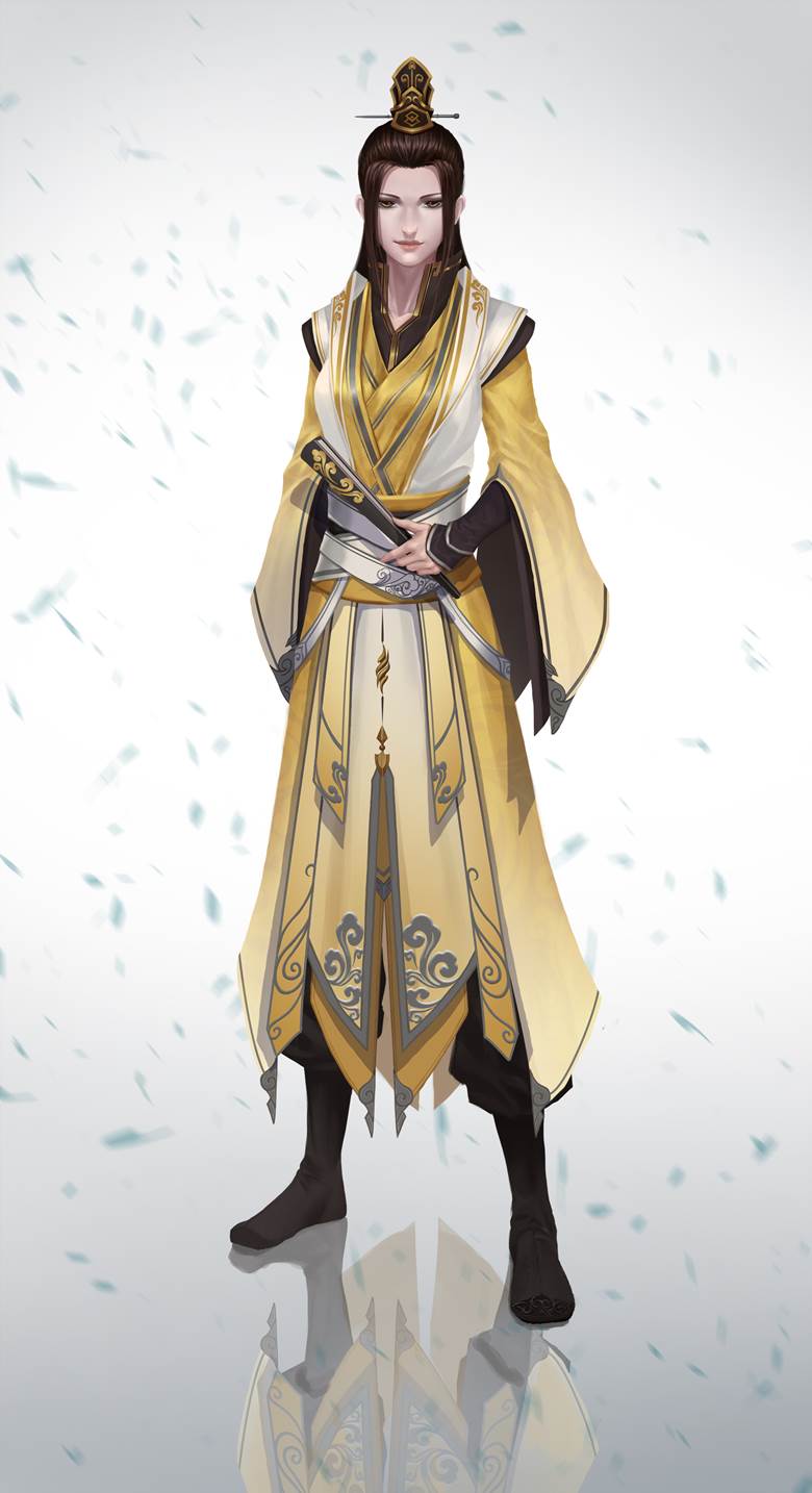 洛花音一只蛋的中国风人物插画图片