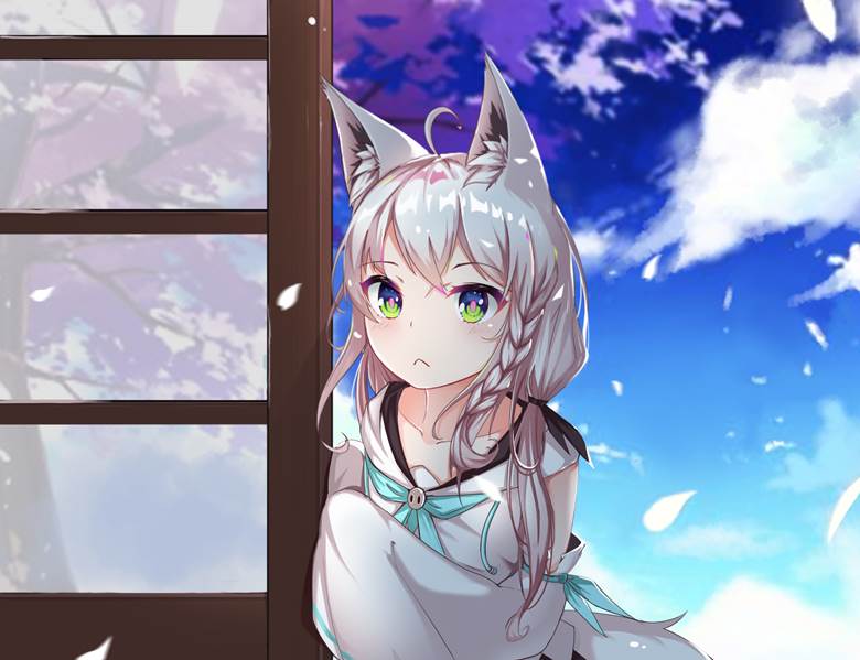小狐狸灵梦家的仓鼠的pixiv少女插画图片