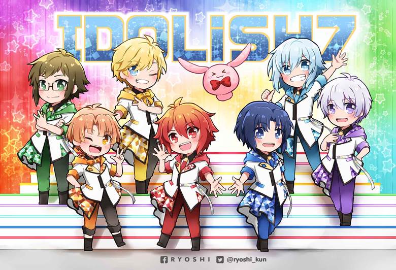 idolish7ryoshikun的idolish7偶像星愿插画图片