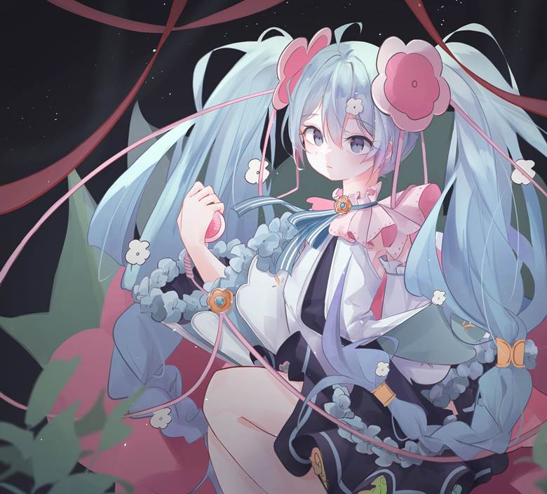 hatsunemikumagicalmilai的初音未来插画图片