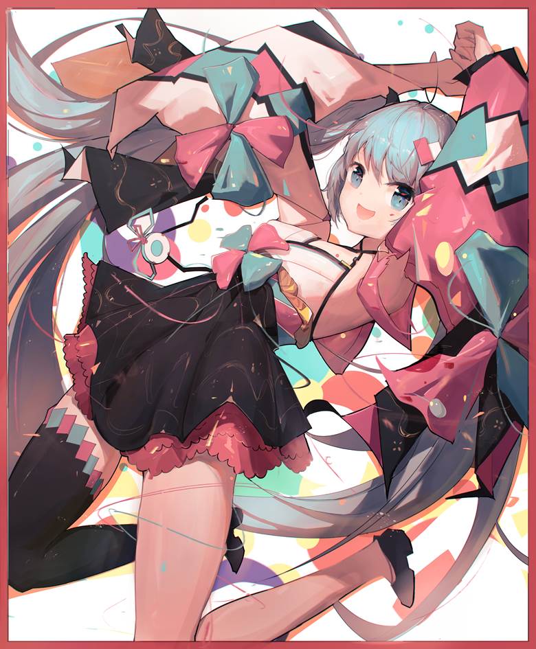 Hatsune Miku Illustration Magical Mirai Vocaloid Bookmarks