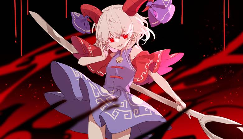 《东方刚欲异闻》饕餮尤魔pixiv同人插画图片
