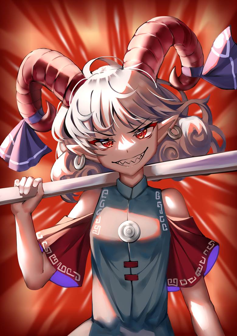 《东方刚欲异闻》饕餮尤魔pixiv同人插画图片