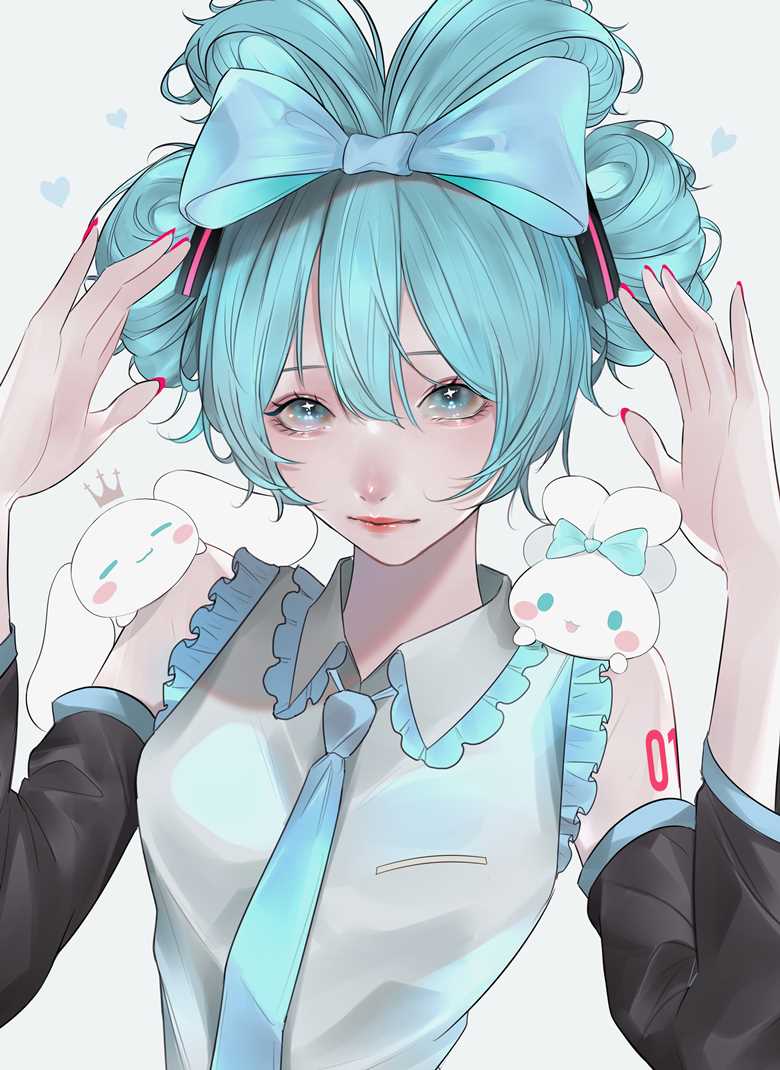 大耳狗,初音未来图片