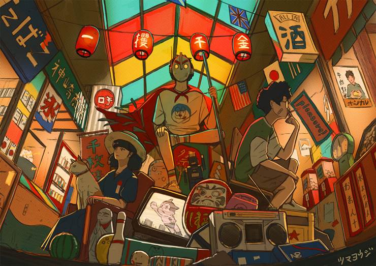 原创, 复古, 昭和复古风, 风景, young boy, 女孩子