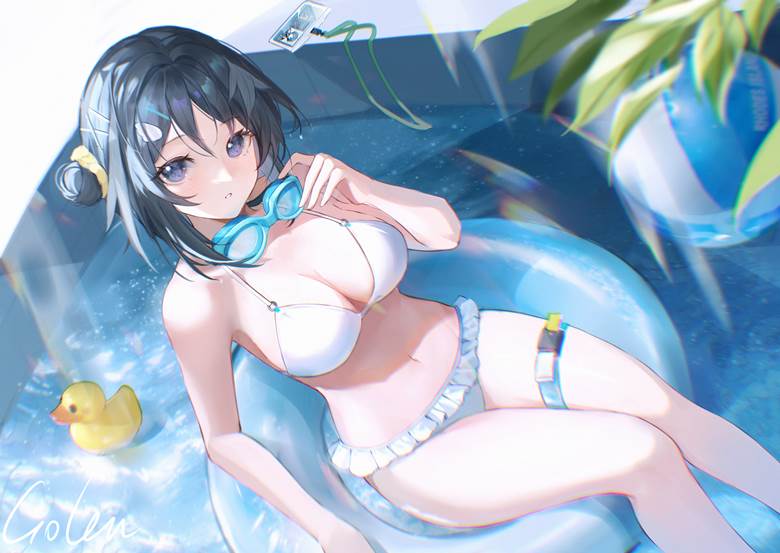 Arknights, 明日方舟, La Pluma, 羽毛笔（明日方舟）, 明日方舟5000收藏, 泳装