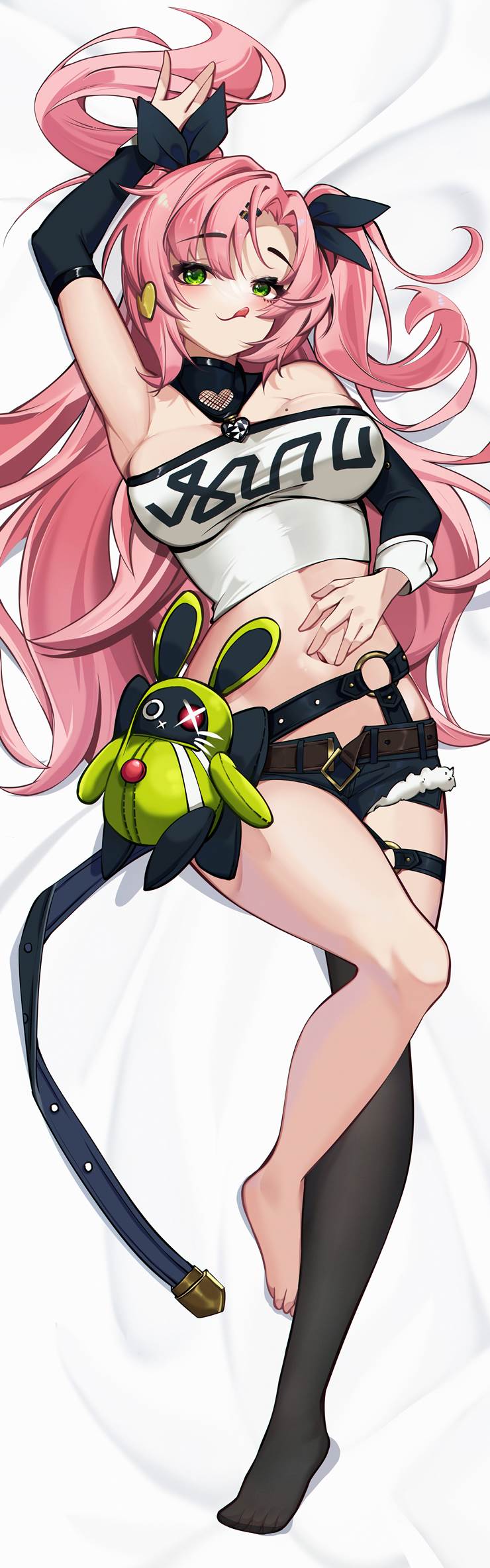 Zenless Zone Zero, girl, doujin, Nico Demara, Zenless Zone Zero, navel spread