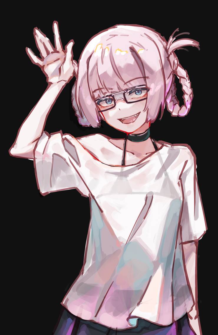 Nazuna|插画师DriftingTiger的七草荠插画图片