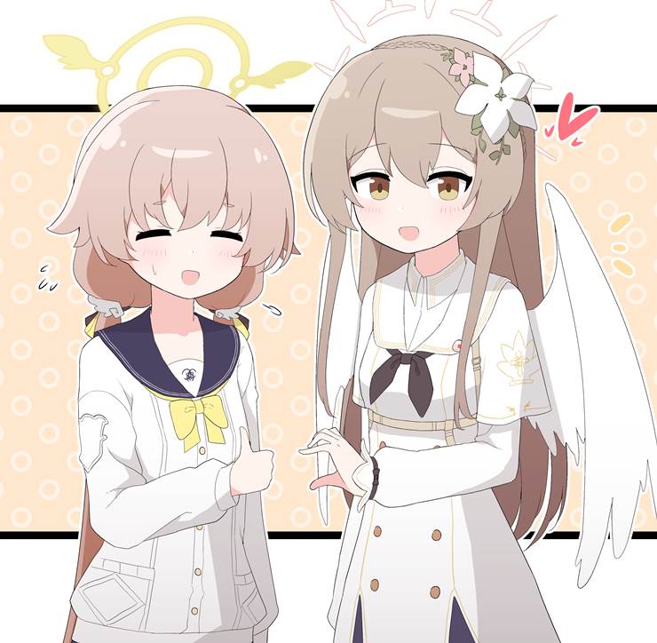 碧蓝档案, 女孩子, Nagisa Kirifuji, Ajitani Hifumi, Hifumi/Nagisa