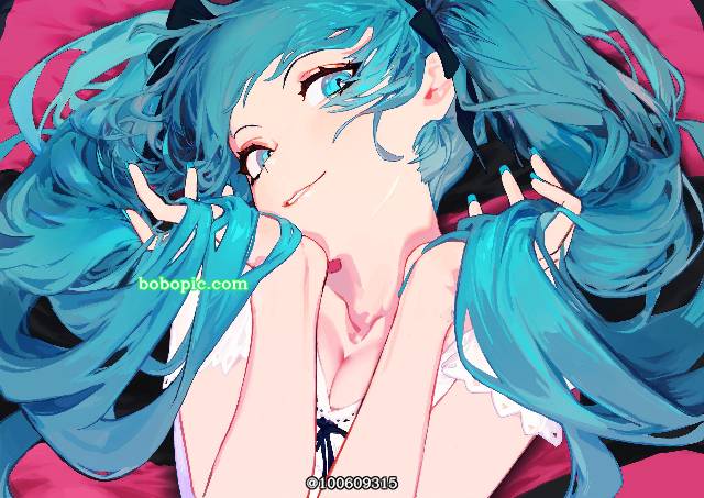 VOCALOID,初音未来,小女孩,这个初音真美好图片