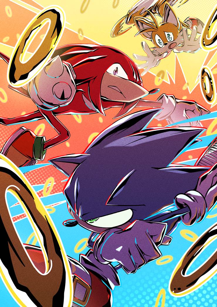 刺猬索尼克, 塔尔斯, Knuckles the Echidna