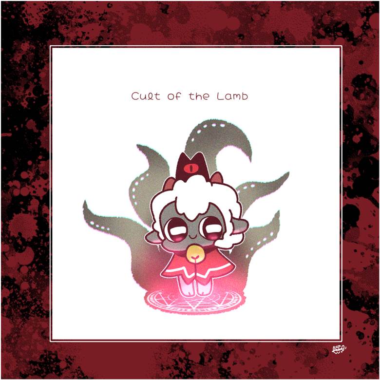 Cult of the Lamb|插画师シロ的《咩咩启示录》插画图片
