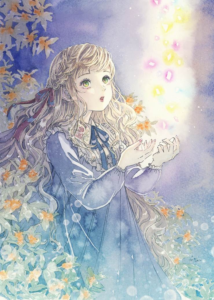 童话风水彩画手绘达人_P站画师はなさきたる作品集精选_ID2192852
