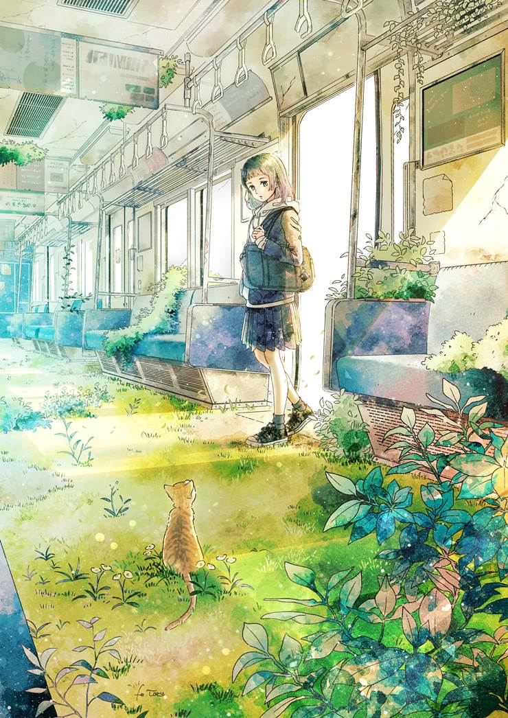 童话风水彩画手绘达人_P站画师はなさきたる作品集精选_ID2192852