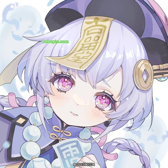 Qiqi,avatar,doujin,七七,头像图片