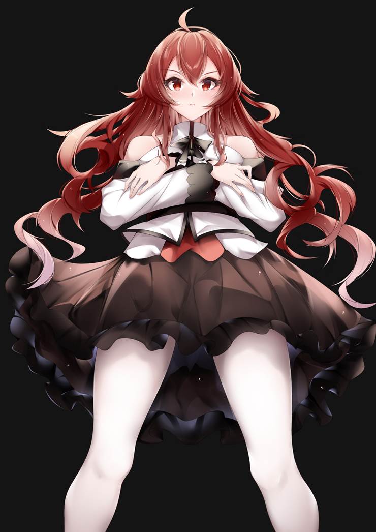 White silk pantyhose, 艾莉丝·格雷拉特, Mushoku Tensei, Eris Boreas Greyrat