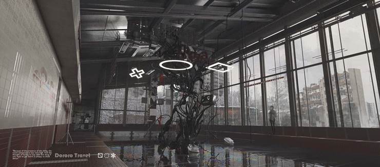 woman, 女孩子, scenery, character, urban legend, tentacle