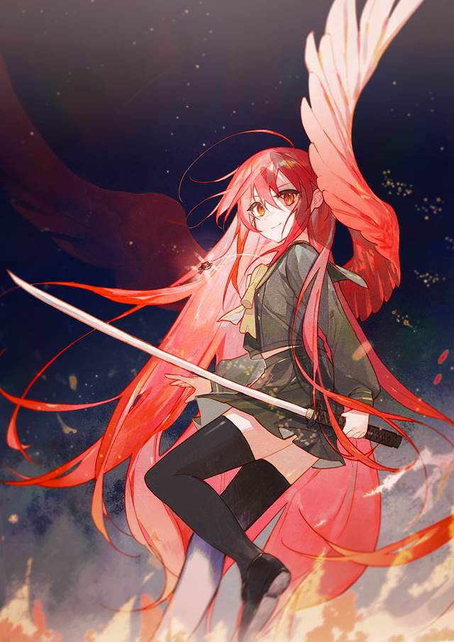 シャナ|pixiv画师earear的灼眼的夏娜插画图片