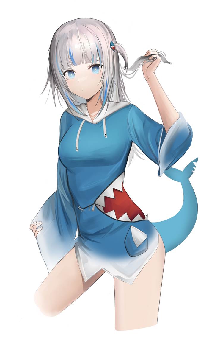 Gawr Gura, Hololive, shark