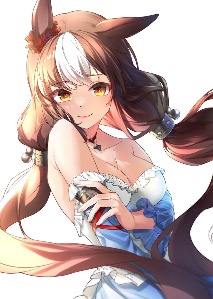 Uma Musume Pretty Derby, horse girl, animal ears, Yamanin Zephyr (Uma Musume), Uma Musume Pretty Derby 1000+ Bookmarks, armpits
