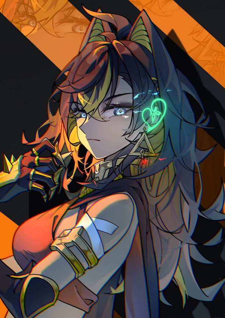 女孩子, Genshin Impact, Genshin Impact doujin, doujin, 砂糖（原神）, Dehya, 迪希雅