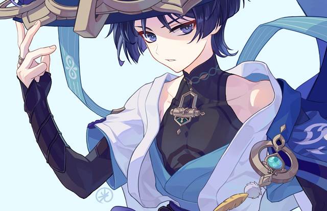 忠实的原神玩家呢_P站画师光hikaru_ID4706619