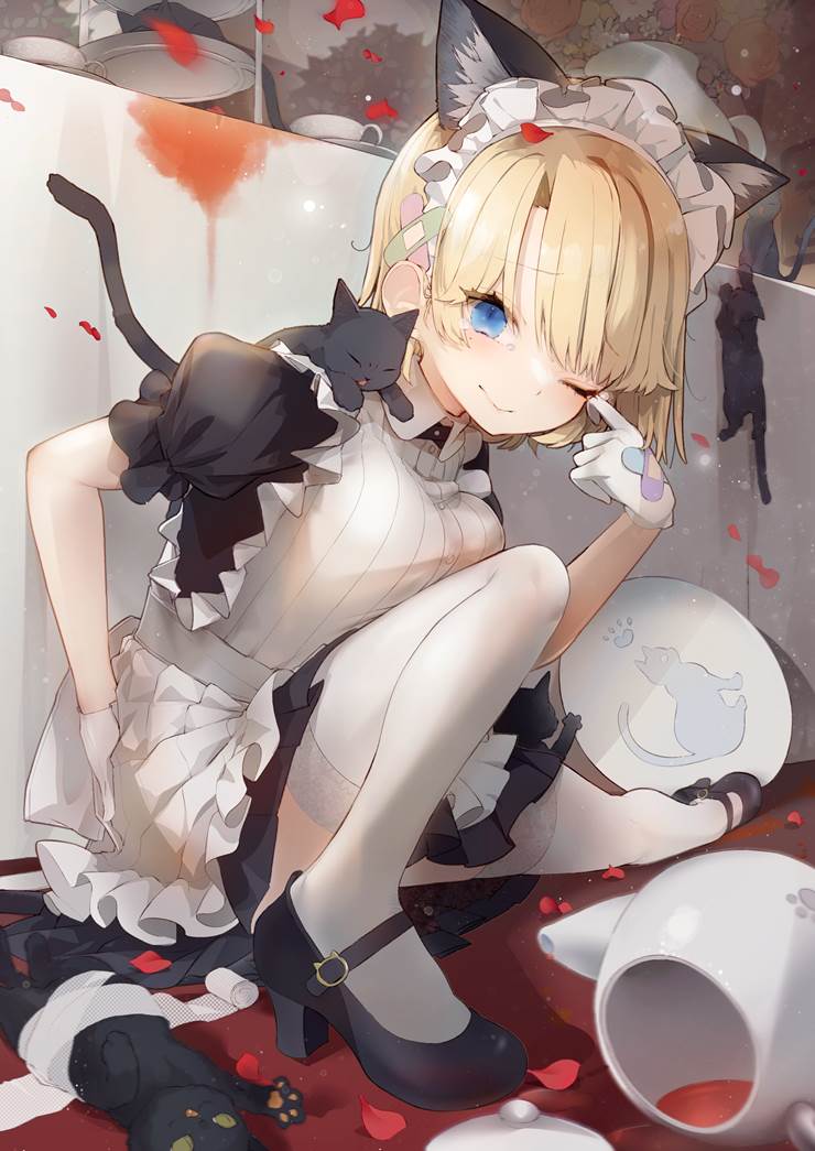 很阳光的女孩子们_P站画师些夜作品集精选_ID209895