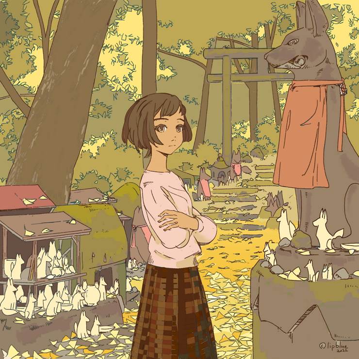 与生俱来的孤独感_P站画师くちびる作品集精选_ID114886