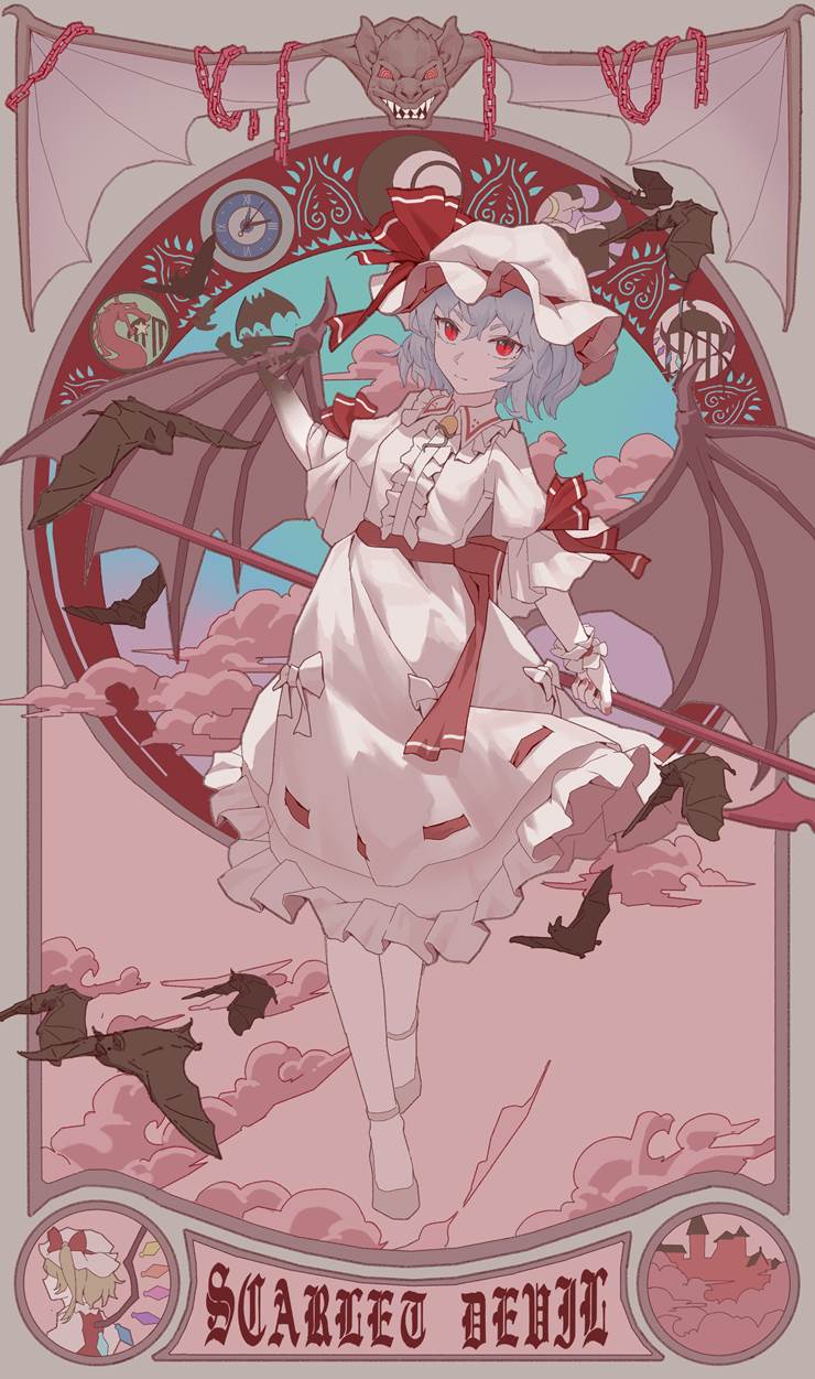 东方Project同人画师，Pixiv人气插画师 鱼泼粉-ID:18538124