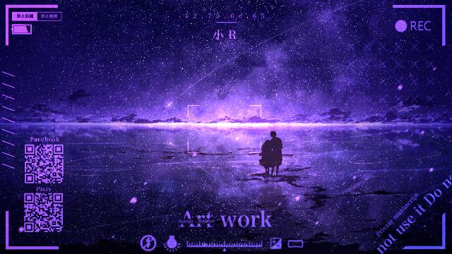 风景, background, night view, star, sky, 云, landscape painting, starry sky, reflection pool