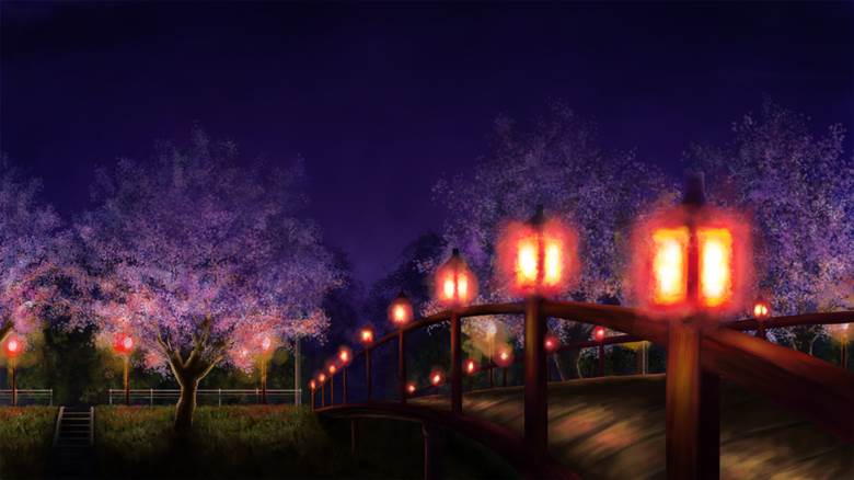 灯のあたり|waya的Pixiv风景壁纸插画图片