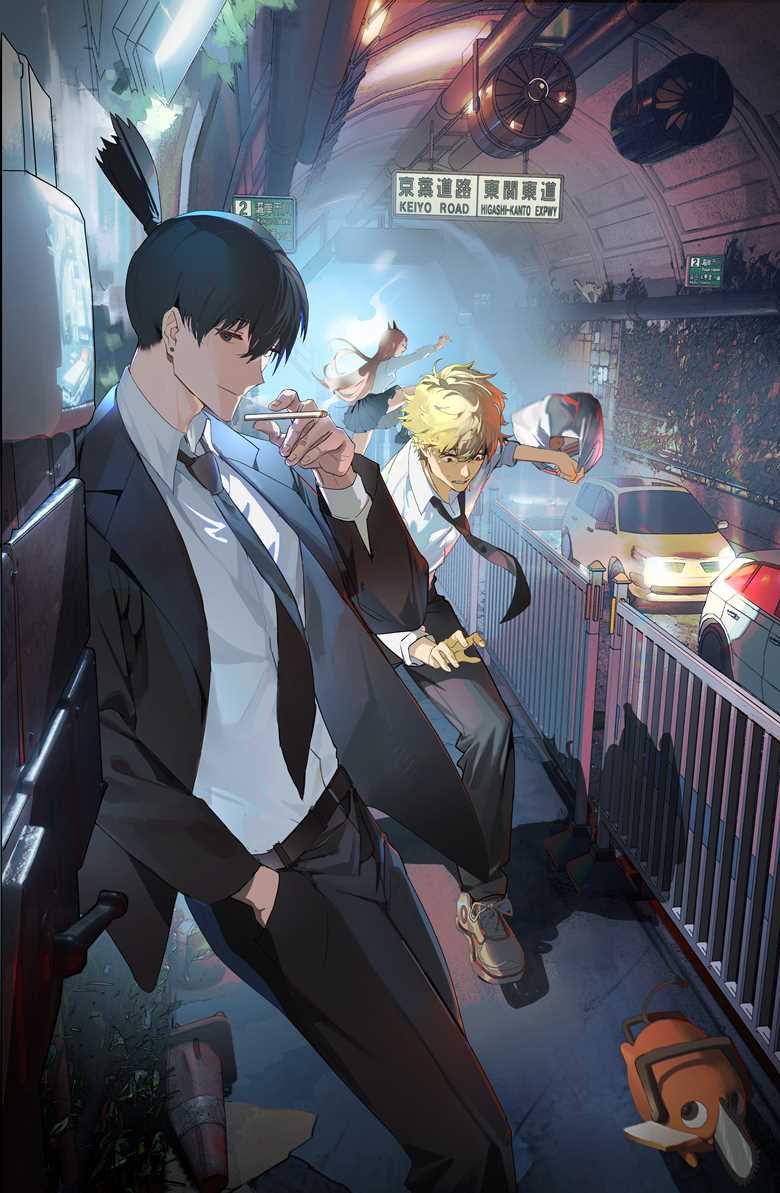 beautiful girl, girl, Chainsaw Man, Aki, denji, Hayakawa family