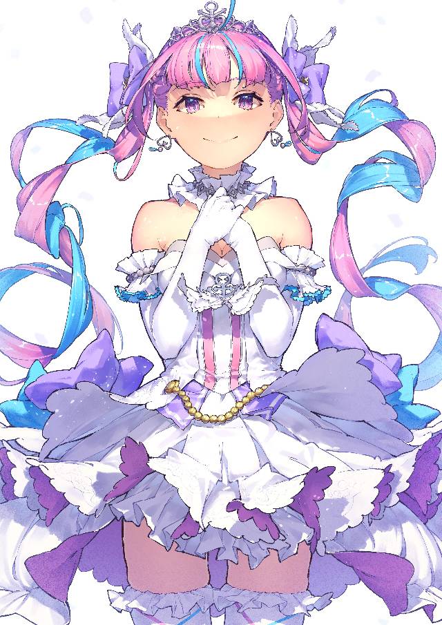 一张凑阿库娅,婚纱,Hololive绘画图片