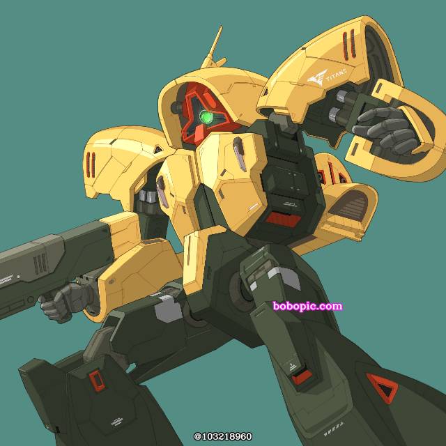 一张Titans,动画,机械,地球连邦军,高达,大河原邦男,gundam绘画图片