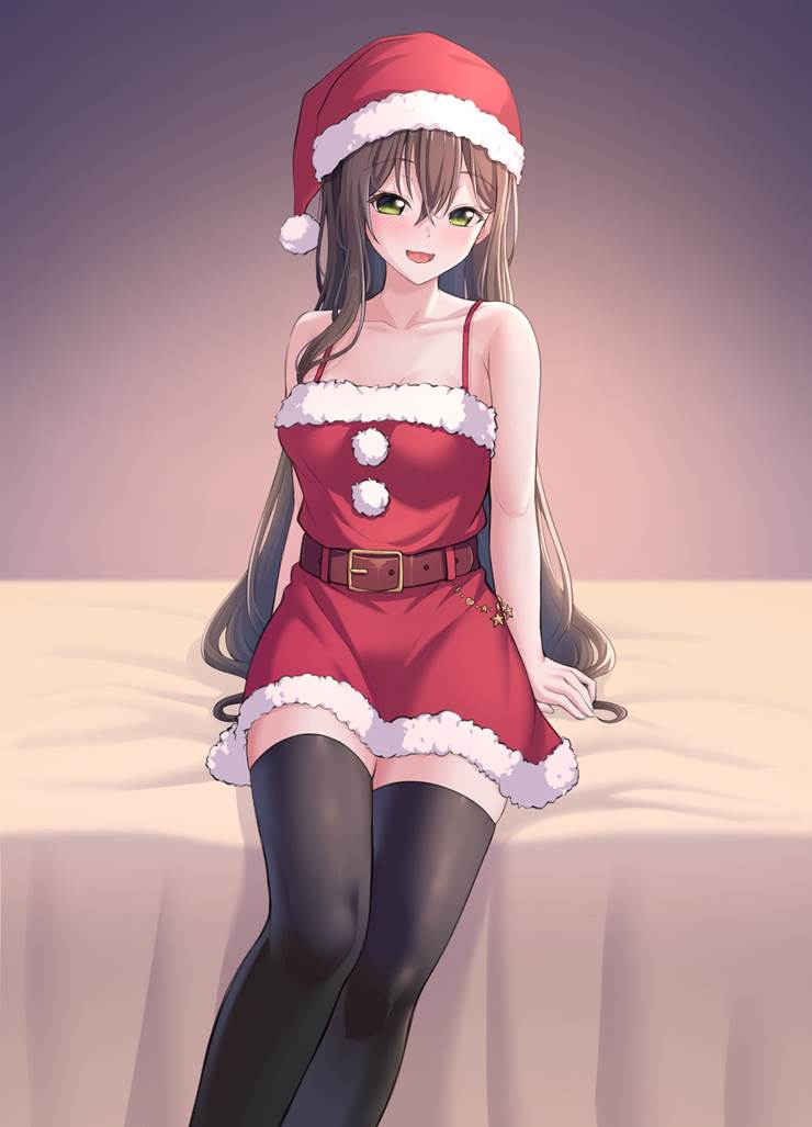 BanG Dream!, 花园多惠, Santa cosplay, BanG Dream! 500+ bookmarks