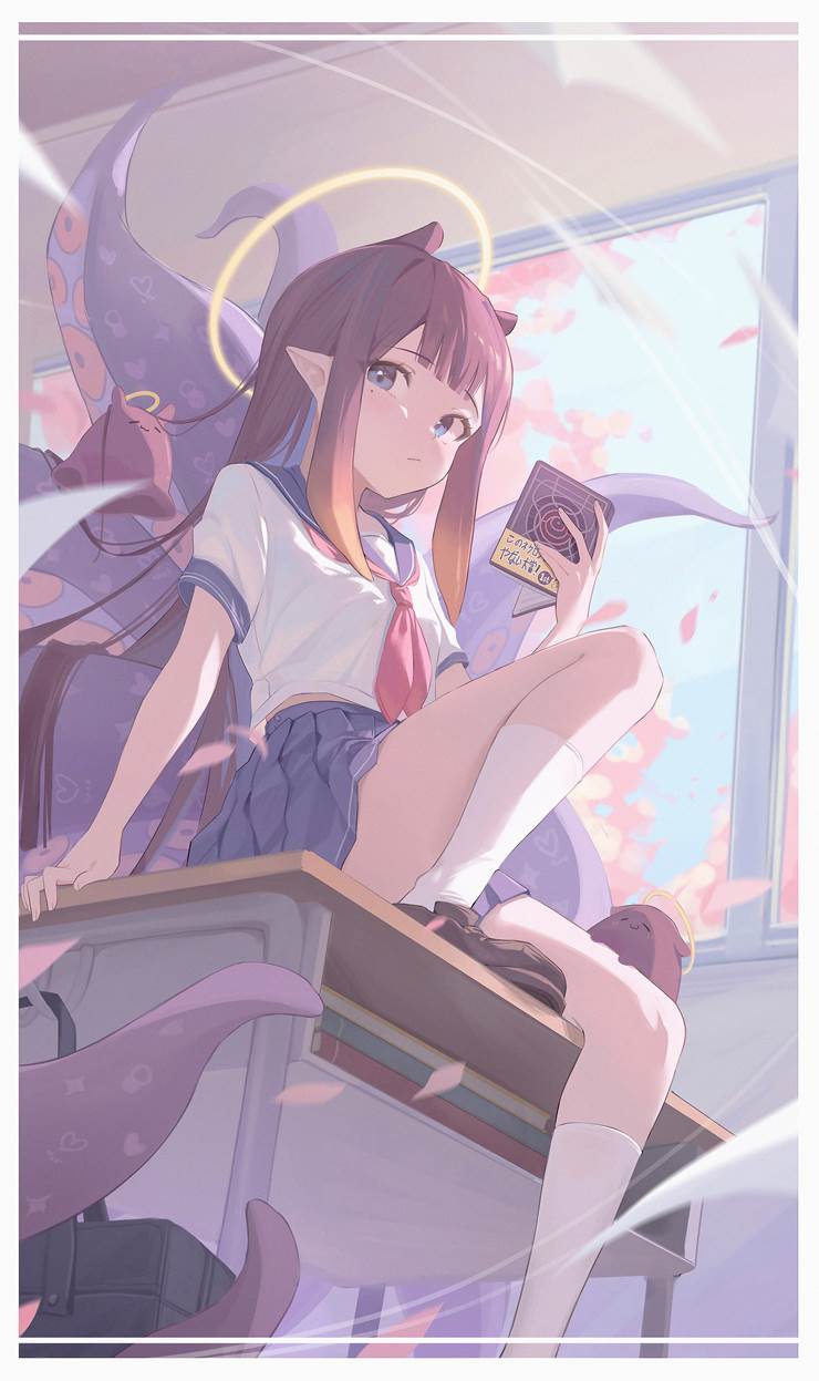 Pixiv人气插画师推荐之Midori_Xu篇/ID:40128375