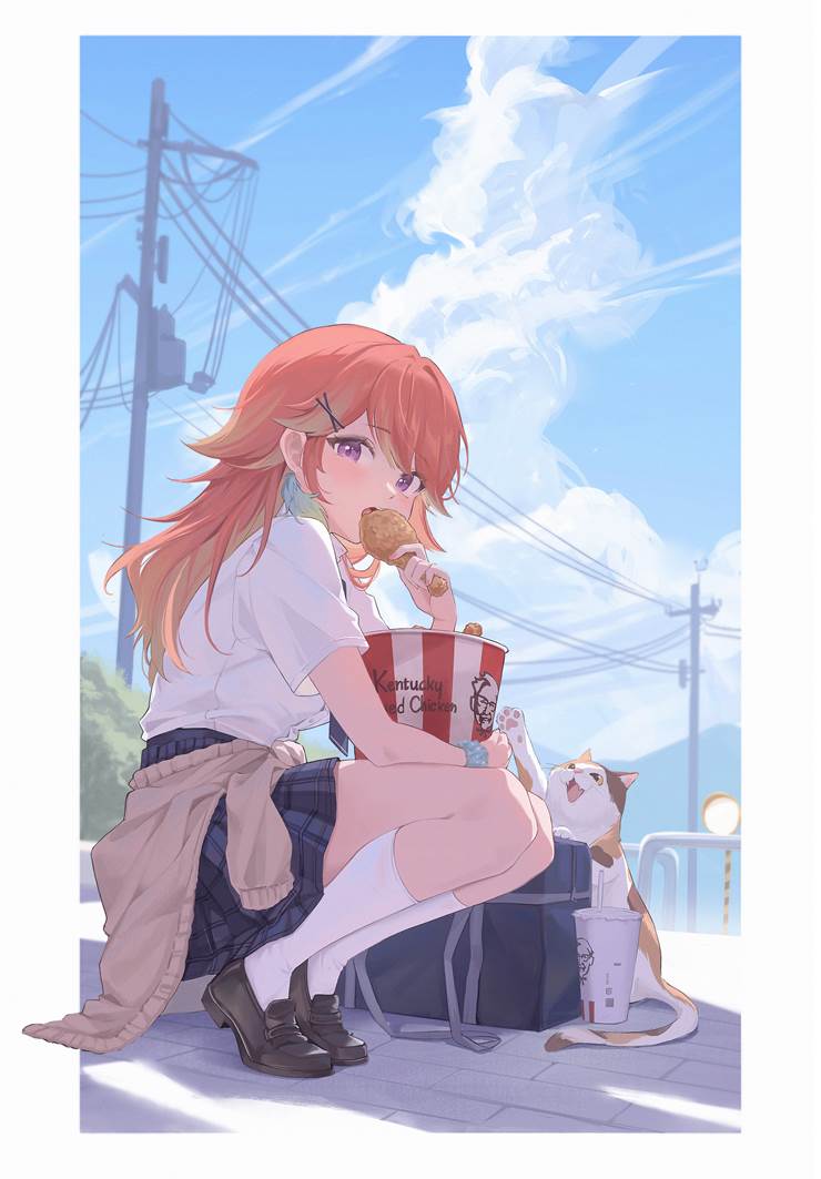 Pixiv人气插画师推荐之Midori_Xu篇/ID:40128375