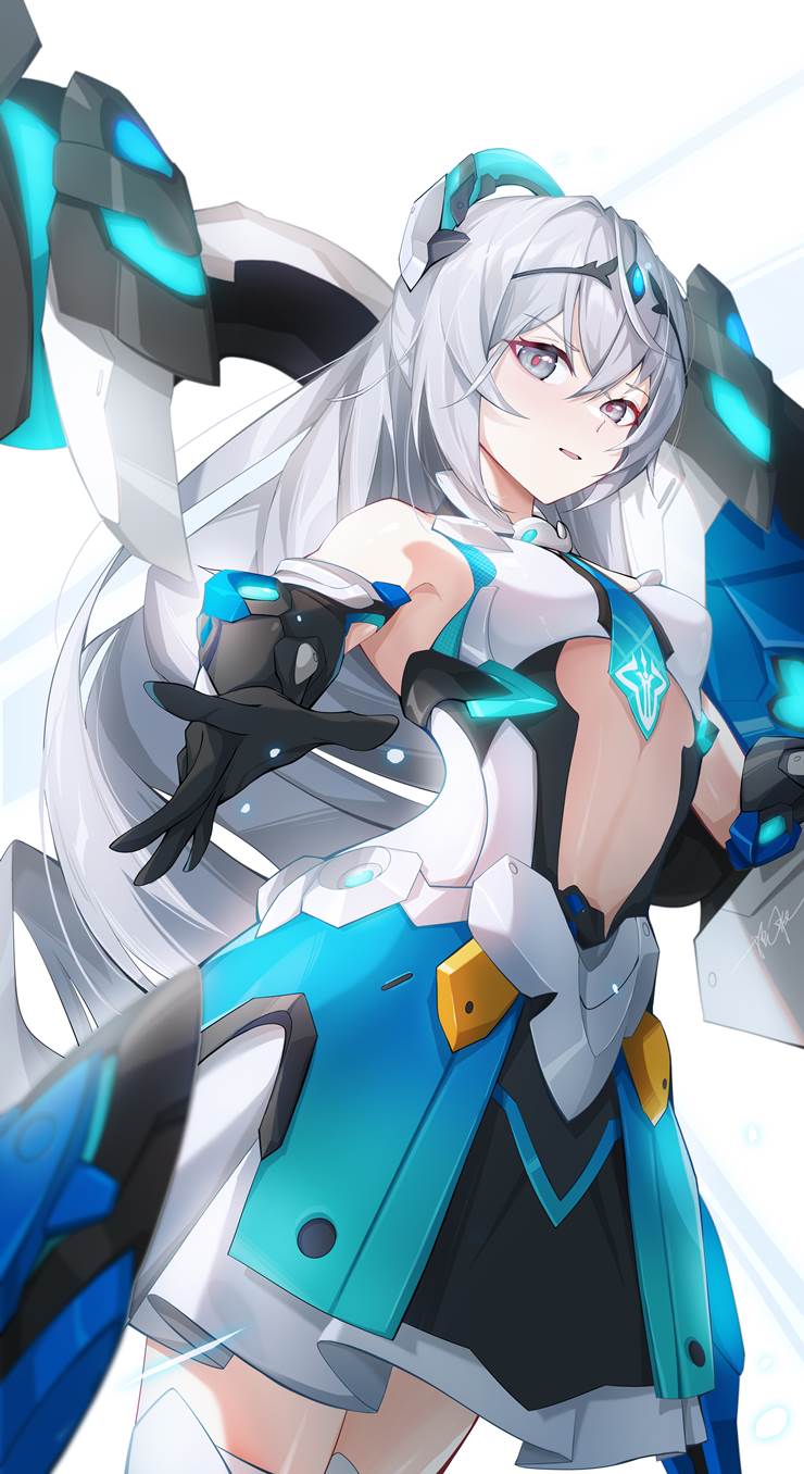 Herrscher of Truth, 崩坏3rd, 崩坏3, Fanart, painting, young girl, Bronya Zaychik, 崩坏学园1000收藏