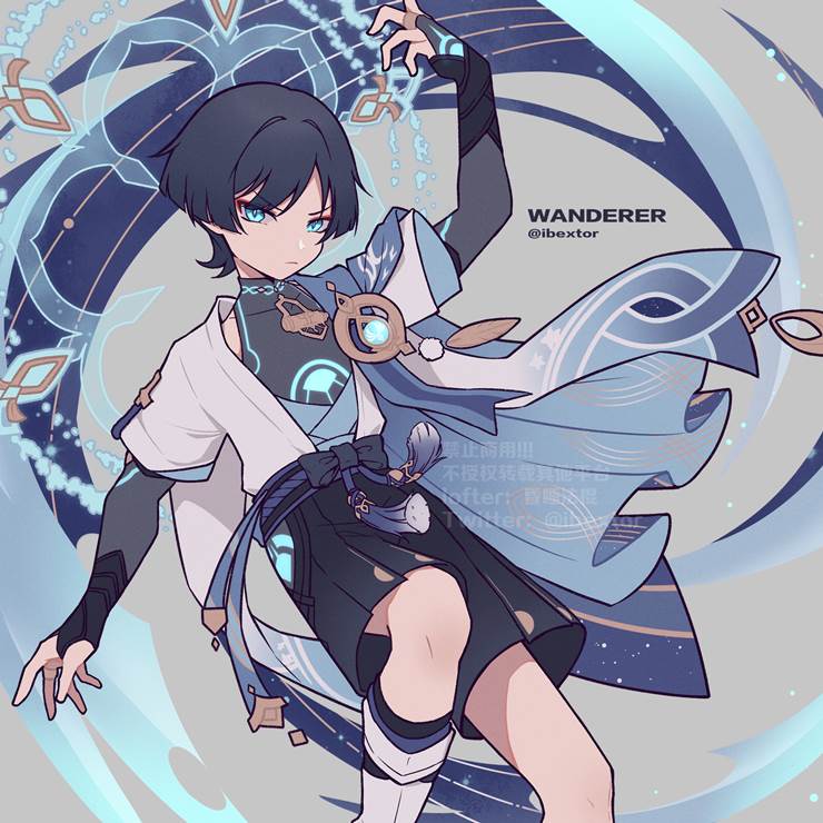 Genshin Impact, 散兵, 男孩子, 原神1000收藏