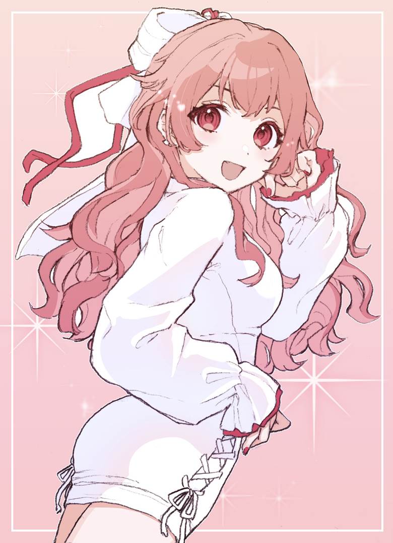 Zozo 合作|插画师瑠亚的桃井爱莉插画图片