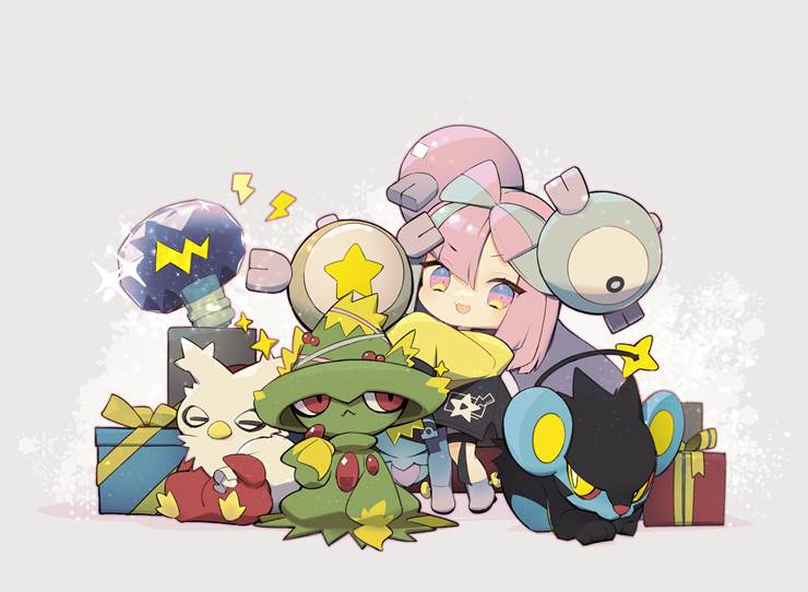 奇树（精灵宝可梦）, 精灵宝可梦, 宝可梦朱紫, mismagius, Delibird, 伦琴猫, Pokemon 100+ bookmarks