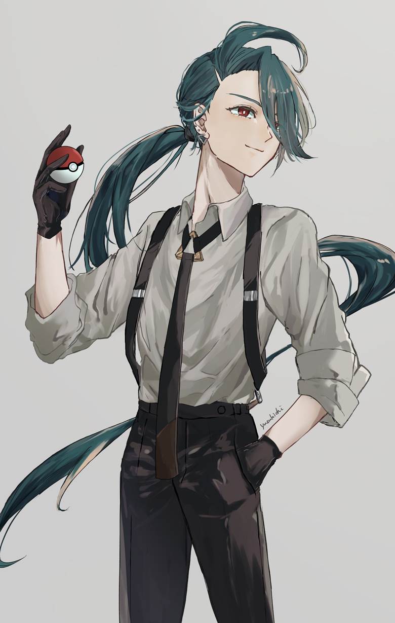 Chiri-chan, 辛俐（训练家）, 宝可梦朱紫, 四天王（帕底亚地区）, Pokémon 1000+ bookmarks, handsome girl