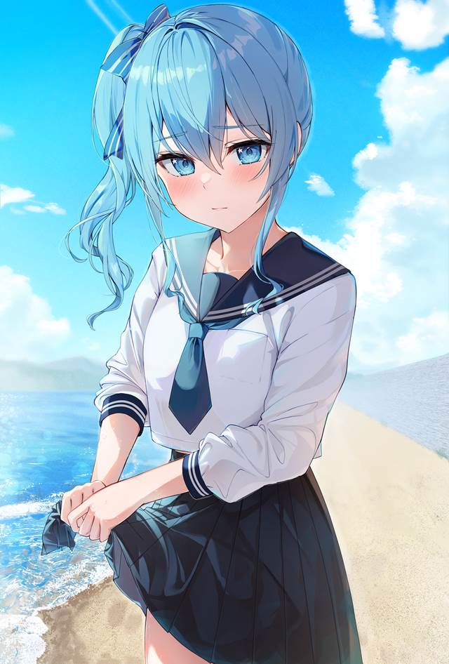 颜值在线又很可爱的女孩_P站画师あううぃ_ID46086669