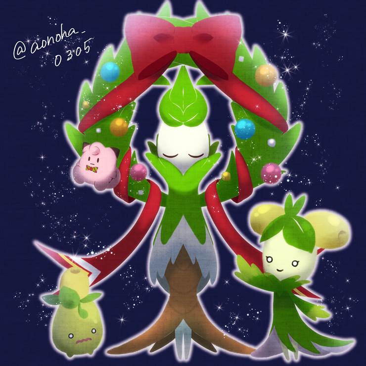 精灵宝可梦, Dolliv, Arboliva, Smoliv, 宝可梦朱紫, Olivia (Pokémon), 圣诞节