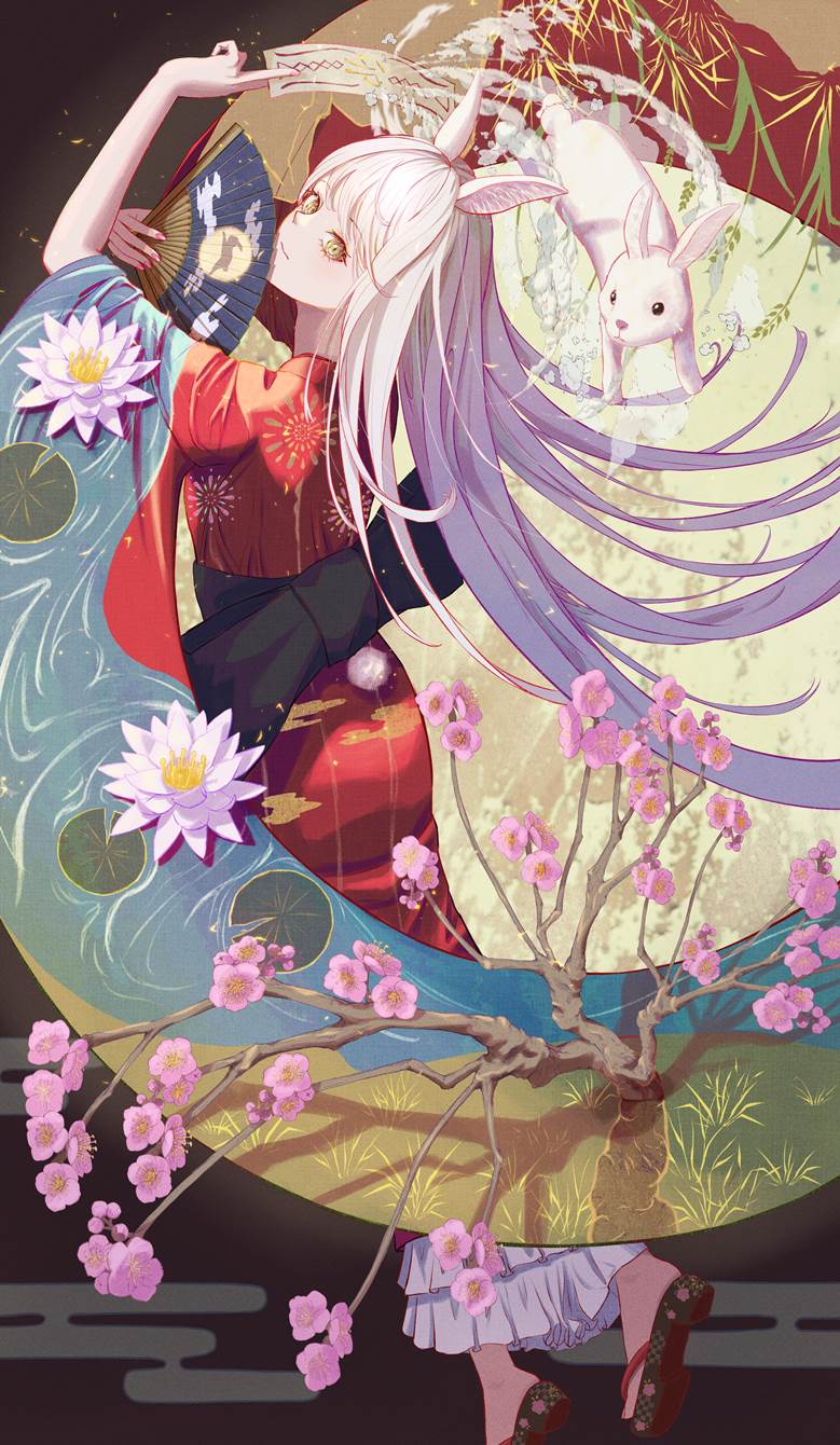 原创, 原创, 和风, New Year, 和服, 兔子, first drawing 2023