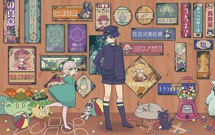 Genshin Impact, 散兵, wanderer, 纳西妲, 昭和复古风