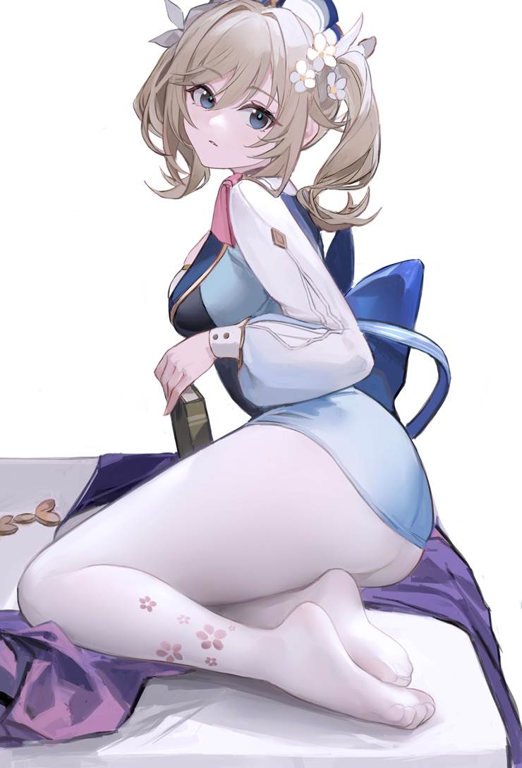 Genshin Impact, Barbara, 着袜足底, 交换服装, 脚底, 芭芭拉（原神）, 原神10000收藏