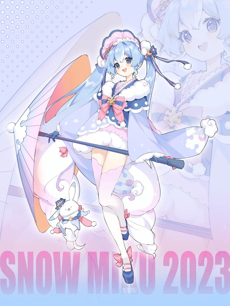 女孩子, 初音未来, Hatsune Miku, 雪未来2023