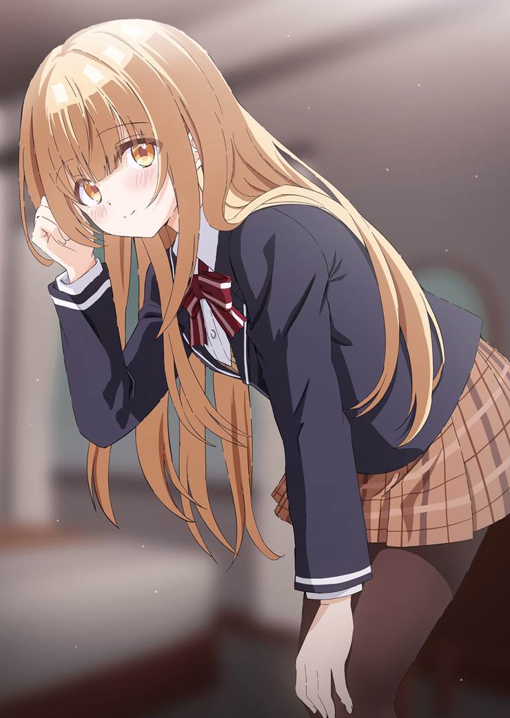Mahiru Shiina, black tights