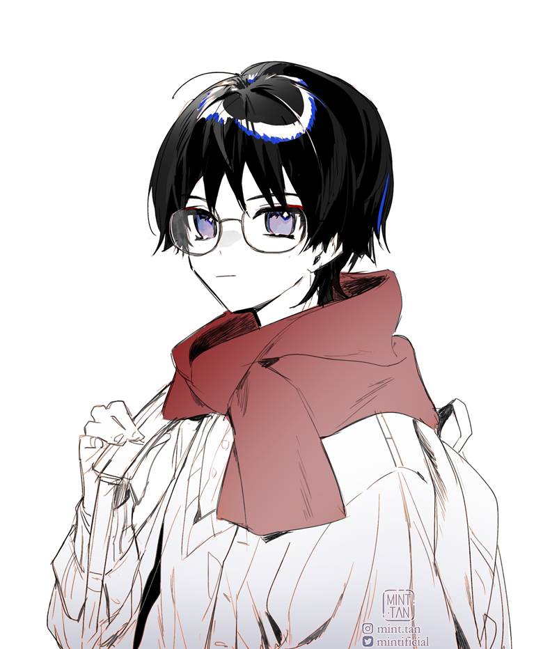 Genshin Impact, 插画, 散兵, Wanderer (Genshin Impact), 原神1000收藏